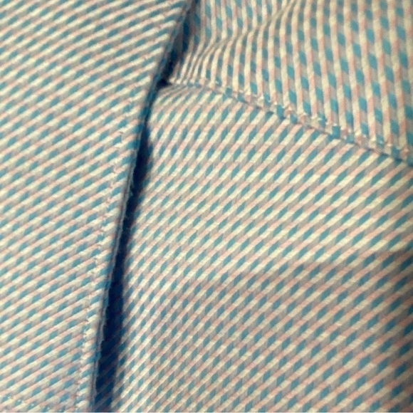 Blue and Pink dress shirt by Tailorbryd Like New - Picture 3 of 10